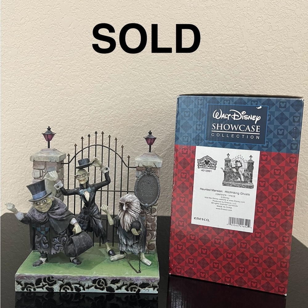 COPY - Jim Shore Disney Traditions Haunted Mansion Hitchhiking Ghosts 4013991